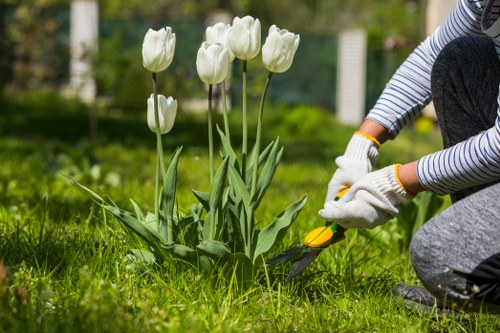 Secure payment screen for Landscapers Ealing showing protected checkout